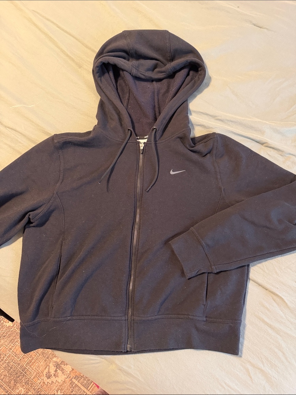 Nike Black Full-Zip Performance Hoodie